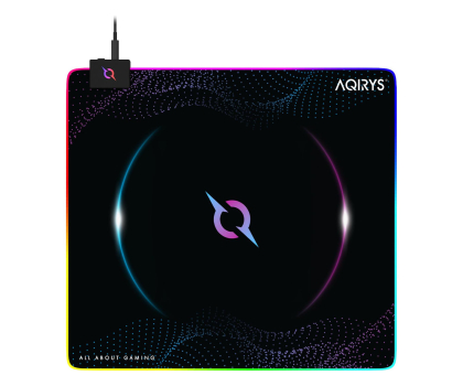 Podkładka pod mysz AQIRYS ECLIPSE RGB Medium 450x400